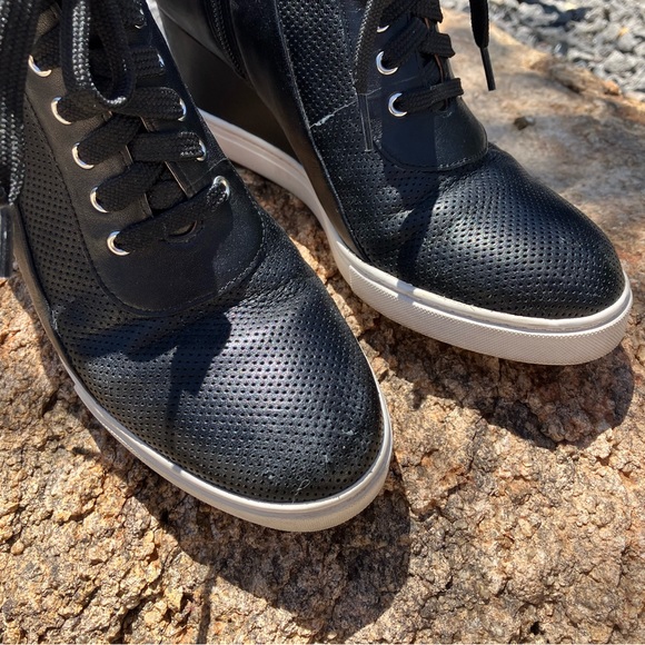 Lines Paulo wedge lace-up boots - Picture 5 of 11